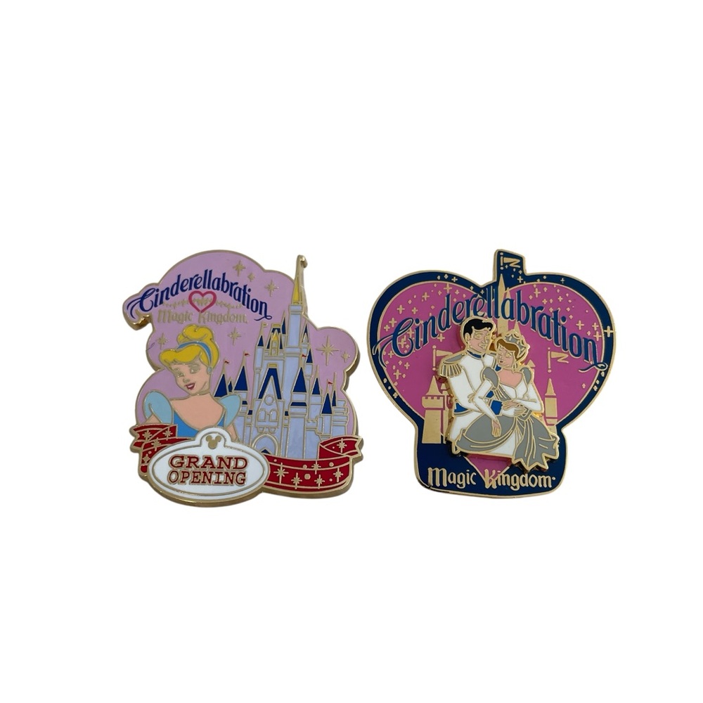 Disney Pins Cinderellabration Magic Kingdom Grand Opening Hidden Mickey EUC - Picture 2 of 9